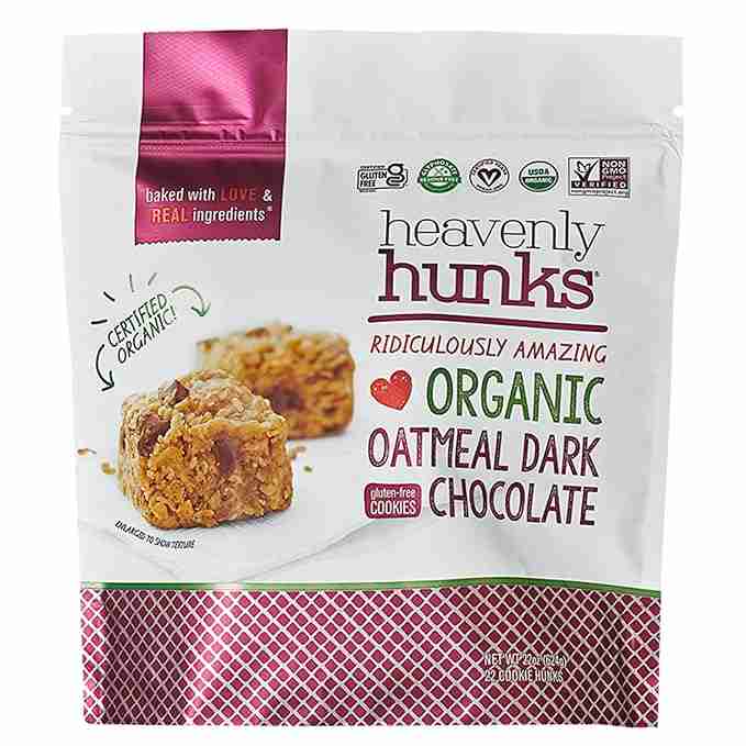 Heavenly Hunks Organic Oatmeal Dark Chocolate Chip