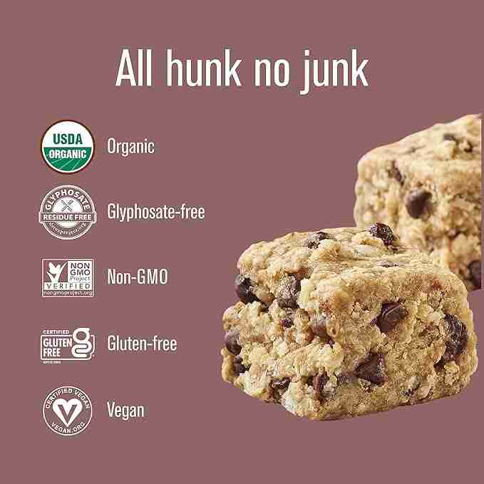 Heavenly Hunks Organic Oatmeal Dark Chocolate Chip - Image 3