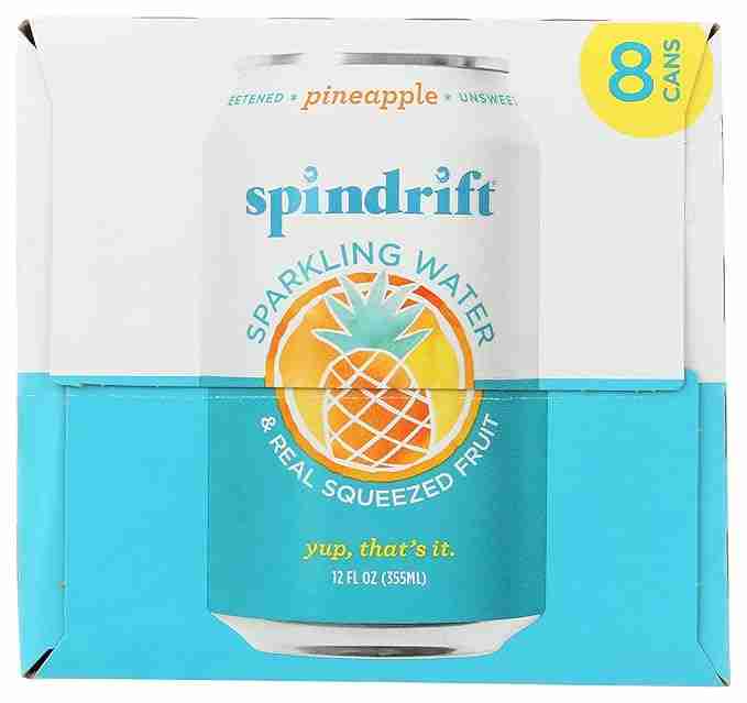 Spindrift Sparkling Water - Pineapple - Image 5