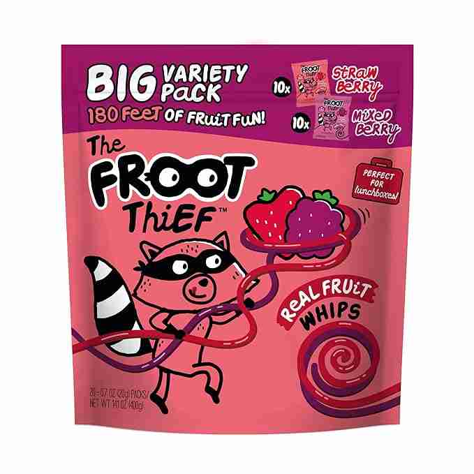 The FROOT Thief Real Fruit Snack Whips