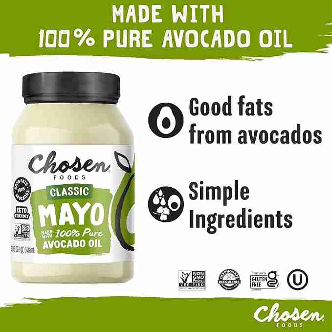 Chosen 100% Pure Avocado Oil Mayo - Image 3