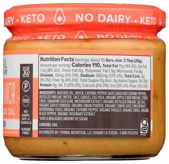 Primal Kitchen Dip - Buffalo Ranch - Image 2